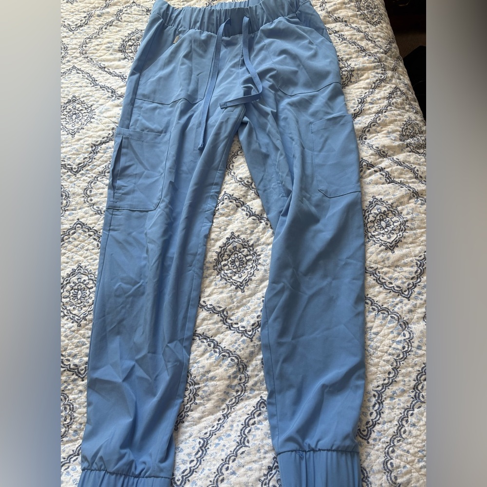 Hanes Women's Blue Scrub Pants